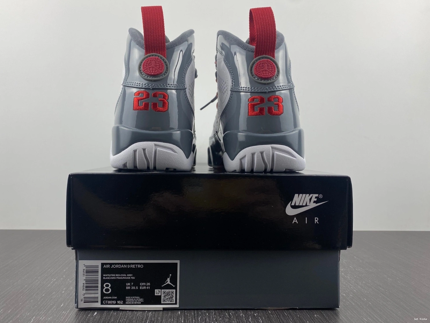 Air 9 Red Jordan CT8019-162 Fire 0501